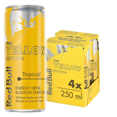 Red Bull<br>Yellow Edition<br>4 x 250ml