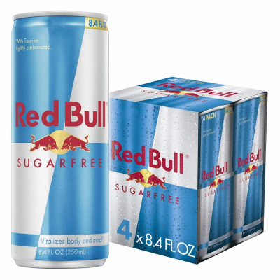 Red Bull<br>Sugar Free<br>4 x 250ml