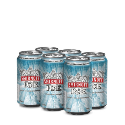 Smirnoff Ice<br>Cooler à base de vodka | 6 x 355 ml | États-Unis