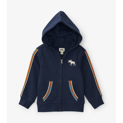 Litlle Blue House Hatley<br>Veste à Capuchon<br>Enfant Collection Heritage<br>Orignal Rétro