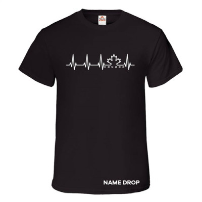 StoneAge<br>Adult Canada Heartbeat<br>T-Shirt