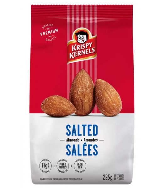 Krispy Kernels<br>Amandes Salées<br>225 g