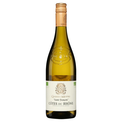 Gabriel Meffre Côtes du Rhône Saint-François 2024<br>Vin blanc   |   750 ml   |   France, Vallée du Rhône