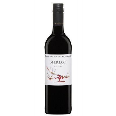 Baron Philippe de Rothschild Pays d'Oc Merlot<br>Vin rouge | 750 ml | France Languedoc-Roussillon