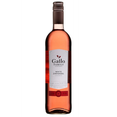 Gallo White Zinfandel<br>Vin rosé | 750 ml | États-Unis Californie