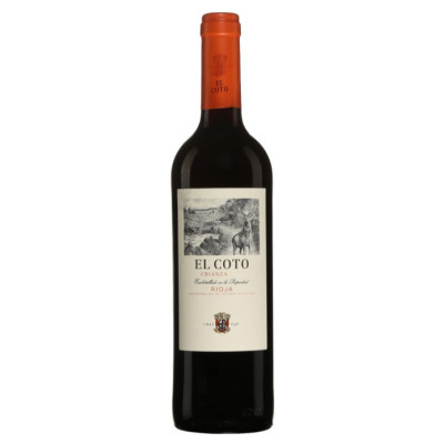 El Coto Rioja Crianza<br>Vin rouge | 750 ml | Espagne