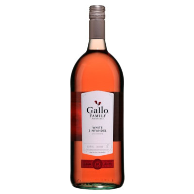 Gallo White Zinfandel<br>Vin rosé | 1,5 L | États-Unis