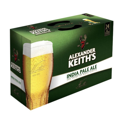 Alexander Keith's<br>India Pale Ale<br>24 x 355 ml<br>Canettes