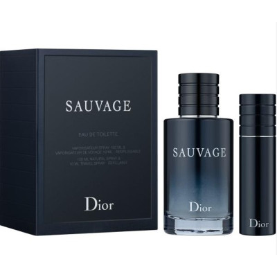 Dior<br>Sauvage Travel Set<br>Eau de Toilette<br>100ml+10ml / 3.3Fl.oz+0.4Fl.oz