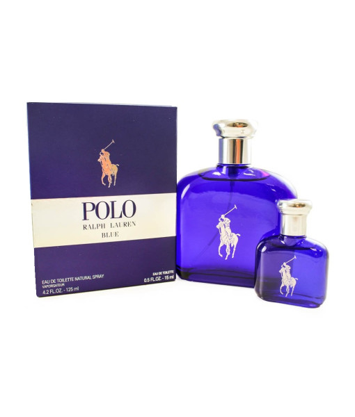 Ralph Lauren<br>Polo Blue<br>Eau de Toilette<br>125ml+15ml / 4.2Fl.oz+0.5Fl.oz