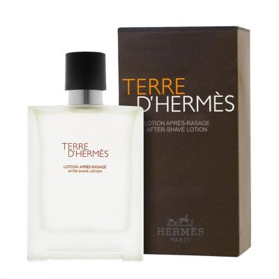 Hermès<br>Terre D'Hermès<br>Aftershave Lotion<br>100ml / 3.3 Fl.oz