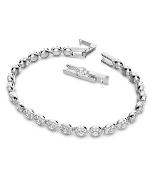 Swarovski<br>Bracelet Una Angelic<br>Taille ronde, Petit, Blanc, Métal rhodié