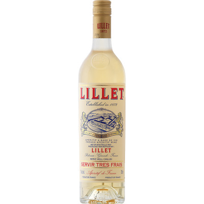 Lillet<br>Wine-based aperitif | 750 ml | France