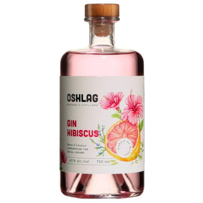 Oshlag Gin Hibiscus<br>Dry Gin Arômatisé | 750 ml | Canada