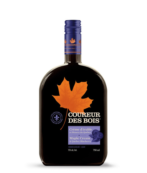 Coureur des Bois<br>Crème d'Érable et Bleuets | Boisson à la crème | 750 ml | Canada