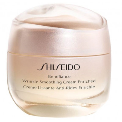 Shiseido<br>Benefiance<br>Crème Lissante Anti-rides Enrichie<br>50 ml / 1.7 Fl.oz