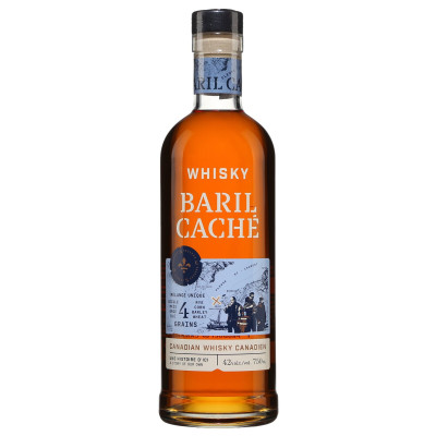 Baril Caché<br>Whisky canadien   |   750 ml   |   Canada, Québec