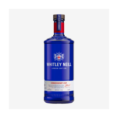Whitley Neill Connoisseur's Cut London Dry Gin<br>Dry gin | 1 L | Royaume Uni Angleterre