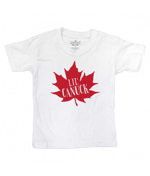 Little Moose and Bear<br>Red Lil Canuck<br>Kids Tee
