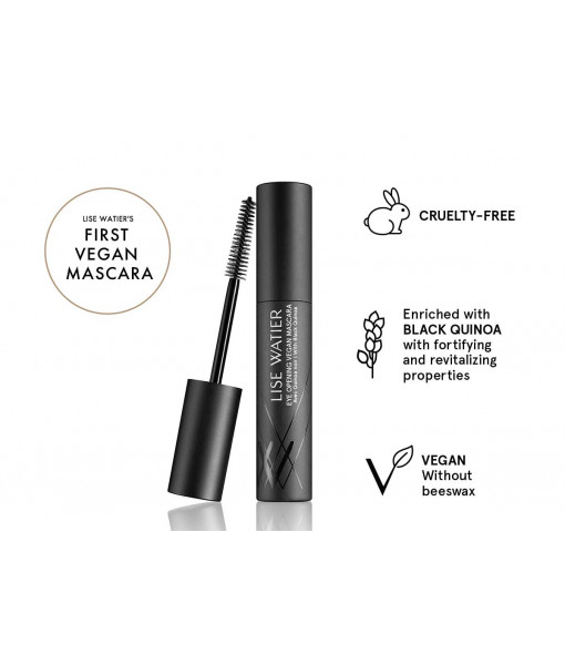 Lise Watier<br>Eye opening vegan<br>Mascara with black quinoa