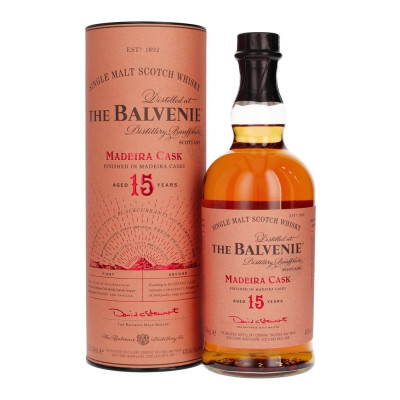 The Balvenie Madeira Cask 15 Year Old Single Malt<br>Whisky écossais | 700 ml | Royaume Uni