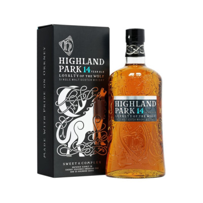 Highland Park 14 ans Loyalty of the Wolf<br>Single Malt Scotch Whisky<br>Whisky | 1 L | Royaume-uni Écosse