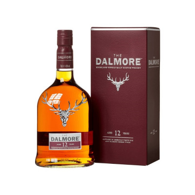 The Dalmore 12 Ans Highland Single Malt Scotch<br>Whisky écossais | 750 ml | Royaume Uni