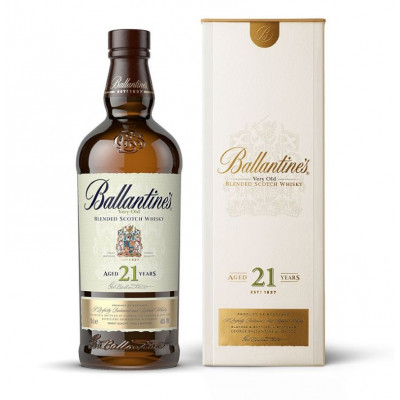 Ballantine's 21 Ans Blended Scotch<br>Whisky écossais | 700 ml | Royaume Uni