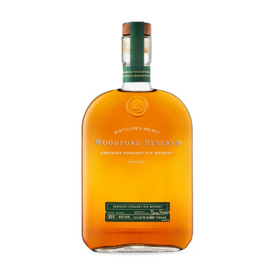 Woodford Reserve<br>Straight Rye Whiskey<br>Whiskey américain | 1000 ml | États-Unis