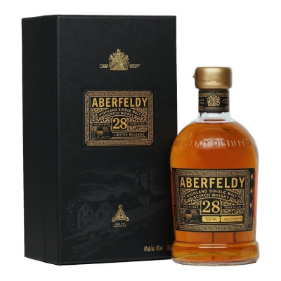 Aberfeldy 28 Ans Highland Single Malt Scotch<br>Whisky écossais | 750 ml | Royaume Uni