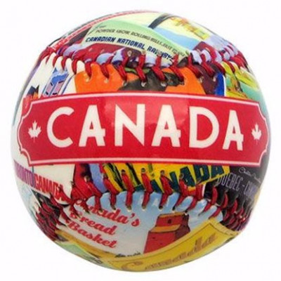 Baseball Canada<br>Retro Collage